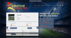 Desktop Screenshot of amateurathletes.com